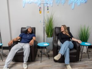 ProsperIV customers enjoying IV therapy